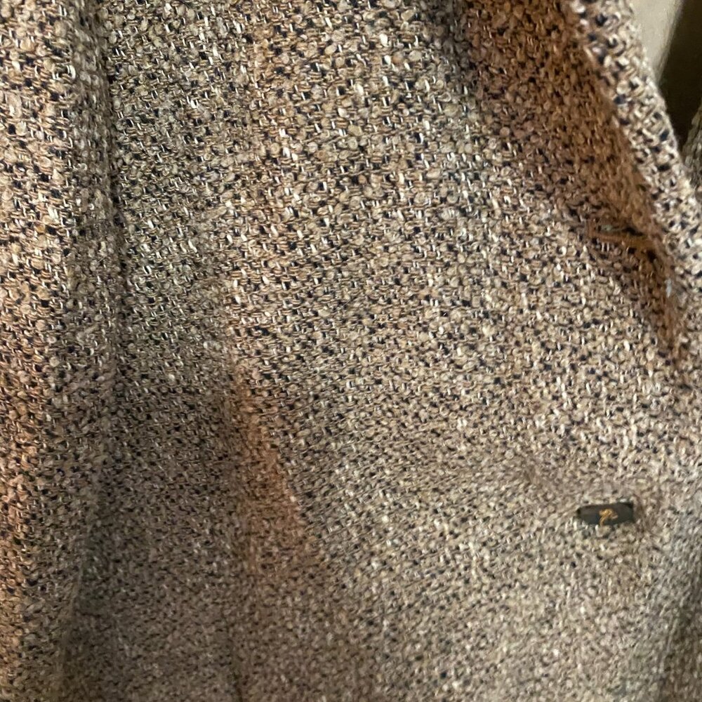 VTG ANNE KLEIN Women’s Wool-Blend Long Coat Size 14 *FLAW* Cozy, and Comfort - Picture 2 of 6